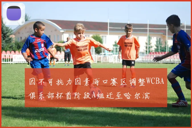 因不可抗力因素海口赛区调整WCBA俱乐部杯首阶段A组迁至哈尔滨